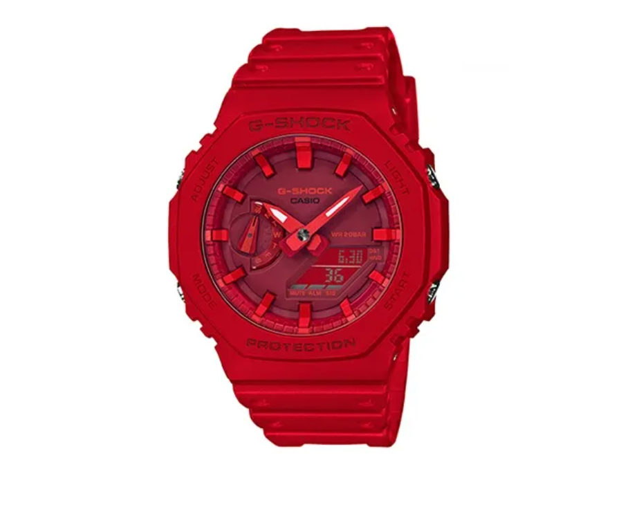 Casio G-Shock - GA-2100 Rouge - Résistance et Style Audacieux