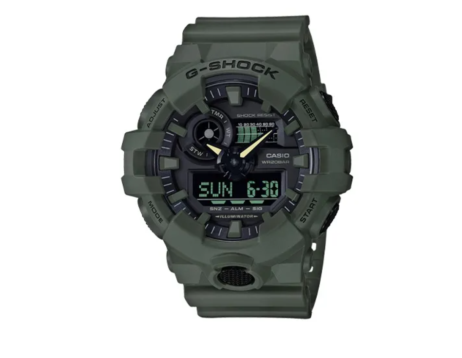 Casio G-Shock GA-700 Vert militaire
